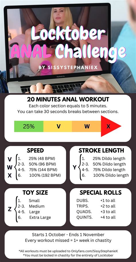 anal training challenge|Program: Anal experience. Anal Challenge. .